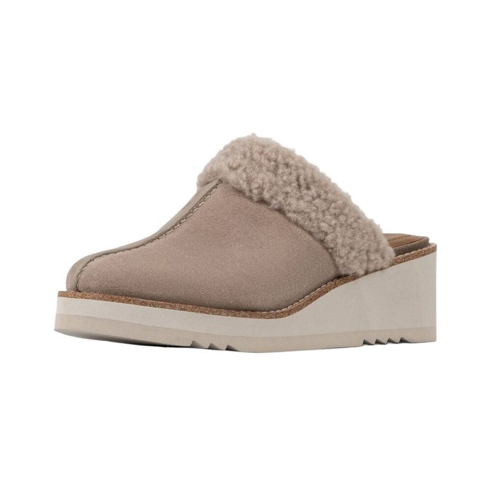 Donald Pliner Elate 02 Suede Mule, Taupe